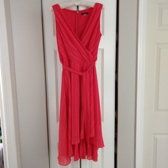 Tommy Hilfiger Women's Sleeveless Dress in Coral size 10. - Picture 1 of 9